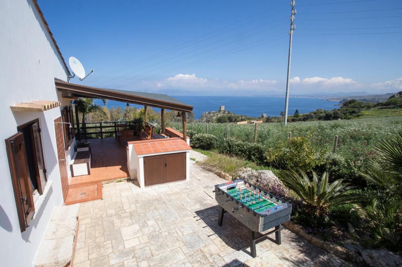 קאסטלמארה דל גולפו Villa Valmar Scopello מראה חיצוני תמונה