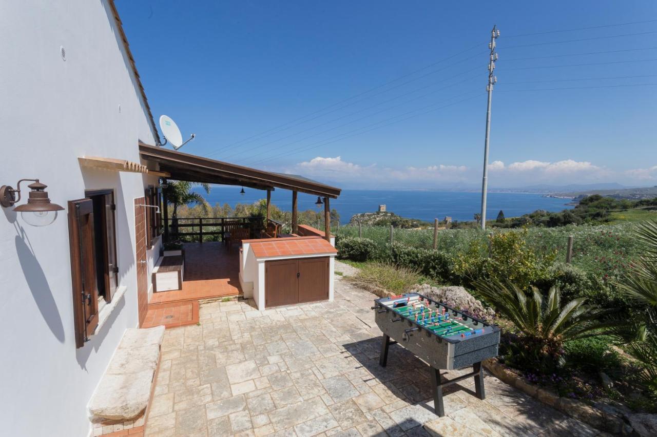 קאסטלמארה דל גולפו Villa Valmar Scopello מראה חיצוני תמונה