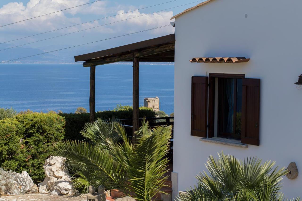 קאסטלמארה דל גולפו Villa Valmar Scopello מראה חיצוני תמונה